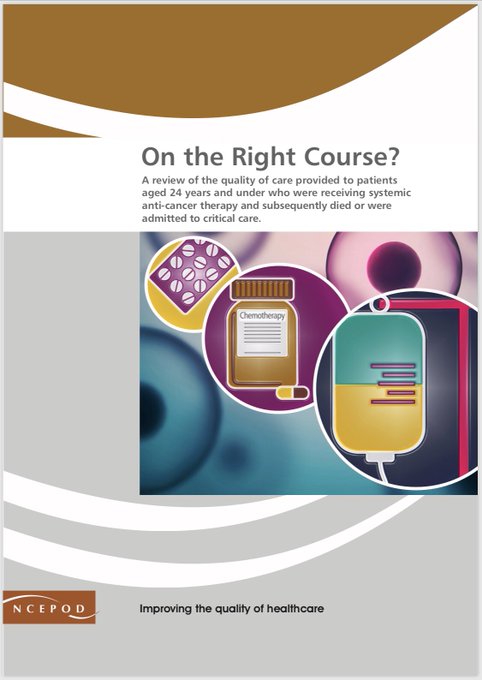 On The Right Course - New Report : National Confidential Enquiry Into Patient Outcome And Death